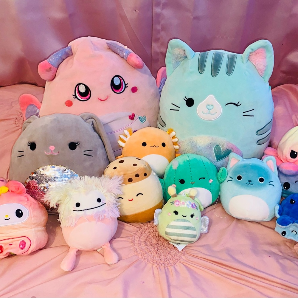 Plush Pet Toy Set - Multicolor